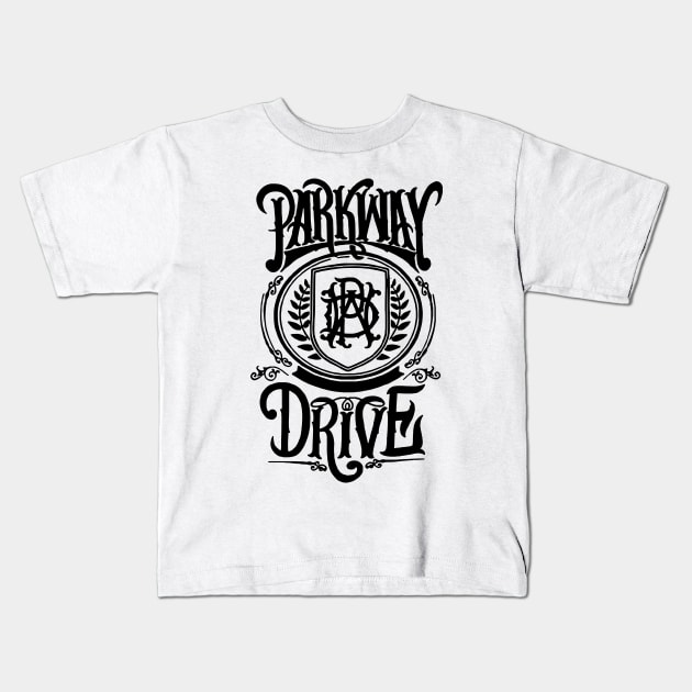 parkway drive Kids T-Shirt by ProjectDogStudio